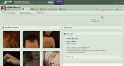 Desktop Screenshot of milee-frances.deviantart.com
