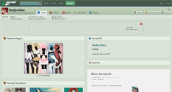 Desktop Screenshot of nadja-neko.deviantart.com