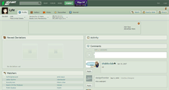Desktop Screenshot of lyte.deviantart.com