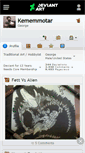 Mobile Screenshot of kememmotar.deviantart.com