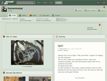 Tablet Screenshot of kememmotar.deviantart.com