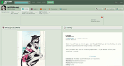 Desktop Screenshot of cabbitshivers.deviantart.com