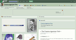 Desktop Screenshot of freema-agyeman-fans.deviantart.com