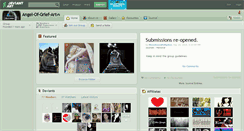 Desktop Screenshot of angel-of-grief-art.deviantart.com