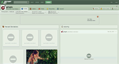 Desktop Screenshot of grixpix.deviantart.com