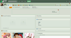 Desktop Screenshot of dafk.deviantart.com