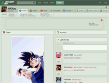 Tablet Screenshot of mkstay.deviantart.com