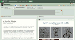 Desktop Screenshot of kiba-raptor.deviantart.com
