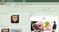 Desktop Screenshot of jaraz.deviantart.com