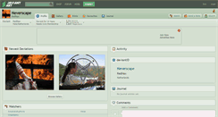 Desktop Screenshot of neverscape.deviantart.com