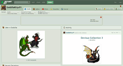Desktop Screenshot of godzillakiryu91.deviantart.com
