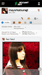 Mobile Screenshot of mayorkatsuragi.deviantart.com