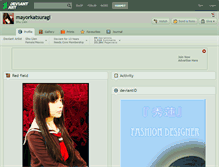 Tablet Screenshot of mayorkatsuragi.deviantart.com