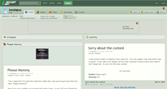Desktop Screenshot of lunalopus.deviantart.com