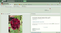 Desktop Screenshot of mellowillow.deviantart.com