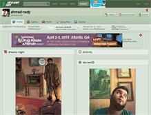 Tablet Screenshot of ahmad-nady.deviantart.com