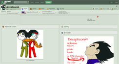Desktop Screenshot of decepticon64.deviantart.com