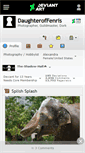 Mobile Screenshot of daughteroffenris.deviantart.com