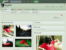 Tablet Screenshot of hyroshi95.deviantart.com