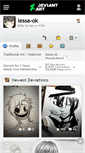 Mobile Screenshot of lessa-ok.deviantart.com