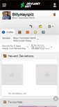 Mobile Screenshot of billymaysplz.deviantart.com