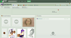 Desktop Screenshot of dutchsamurai.deviantart.com