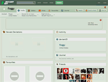 Tablet Screenshot of floggy.deviantart.com