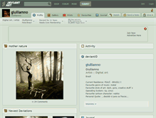 Tablet Screenshot of giulliamno.deviantart.com