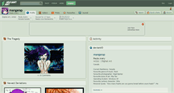 Desktop Screenshot of mangarap.deviantart.com