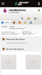 Mobile Screenshot of claudianieves.deviantart.com