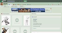 Desktop Screenshot of nitrogirl.deviantart.com