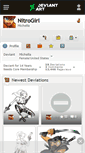 Mobile Screenshot of nitrogirl.deviantart.com