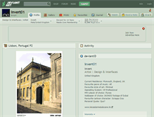 Tablet Screenshot of invert01.deviantart.com