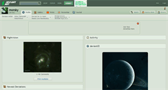 Desktop Screenshot of morsky.deviantart.com