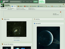Tablet Screenshot of morsky.deviantart.com