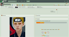 Desktop Screenshot of beautysandy.deviantart.com