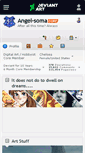 Mobile Screenshot of angel-soma.deviantart.com