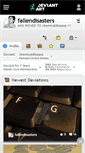 Mobile Screenshot of fallendisasters.deviantart.com