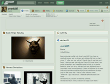 Tablet Screenshot of overkillfl.deviantart.com