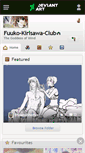 Mobile Screenshot of fuuko-kirisawa-club.deviantart.com