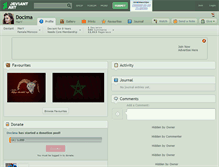 Tablet Screenshot of docima.deviantart.com