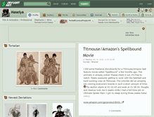 Tablet Screenshot of maseiya.deviantart.com