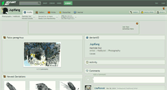 Desktop Screenshot of jupifang.deviantart.com