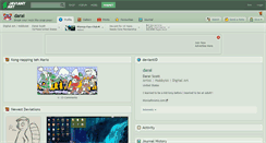 Desktop Screenshot of darai.deviantart.com
