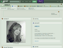 Tablet Screenshot of mikel01.deviantart.com