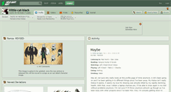 Desktop Screenshot of kittie-cat-black.deviantart.com