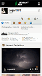Mobile Screenshot of loganx78.deviantart.com