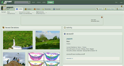 Desktop Screenshot of popom.deviantart.com