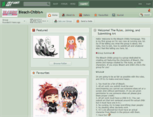 Tablet Screenshot of bleach-chibis.deviantart.com