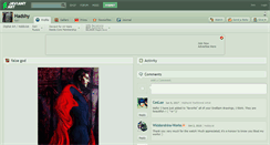 Desktop Screenshot of hadshy.deviantart.com